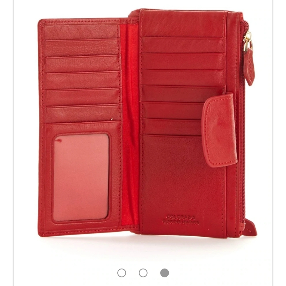 Colorado leather wallet